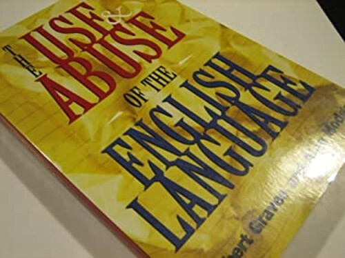 The Use and Abuse of the English Language Paperback Robert, Hodge