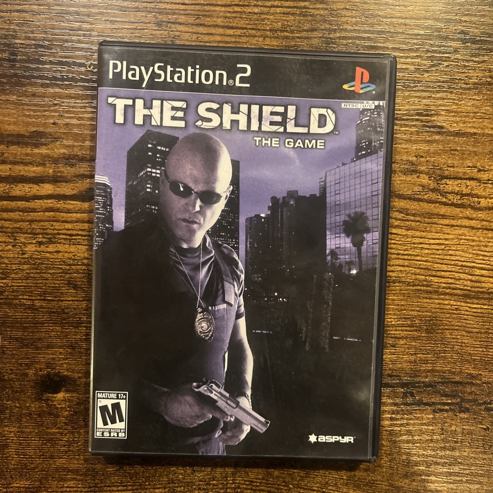 CIB The Shield The Game (Sony PlayStation 2 PS2, 2006) Complete Game Case Manual
