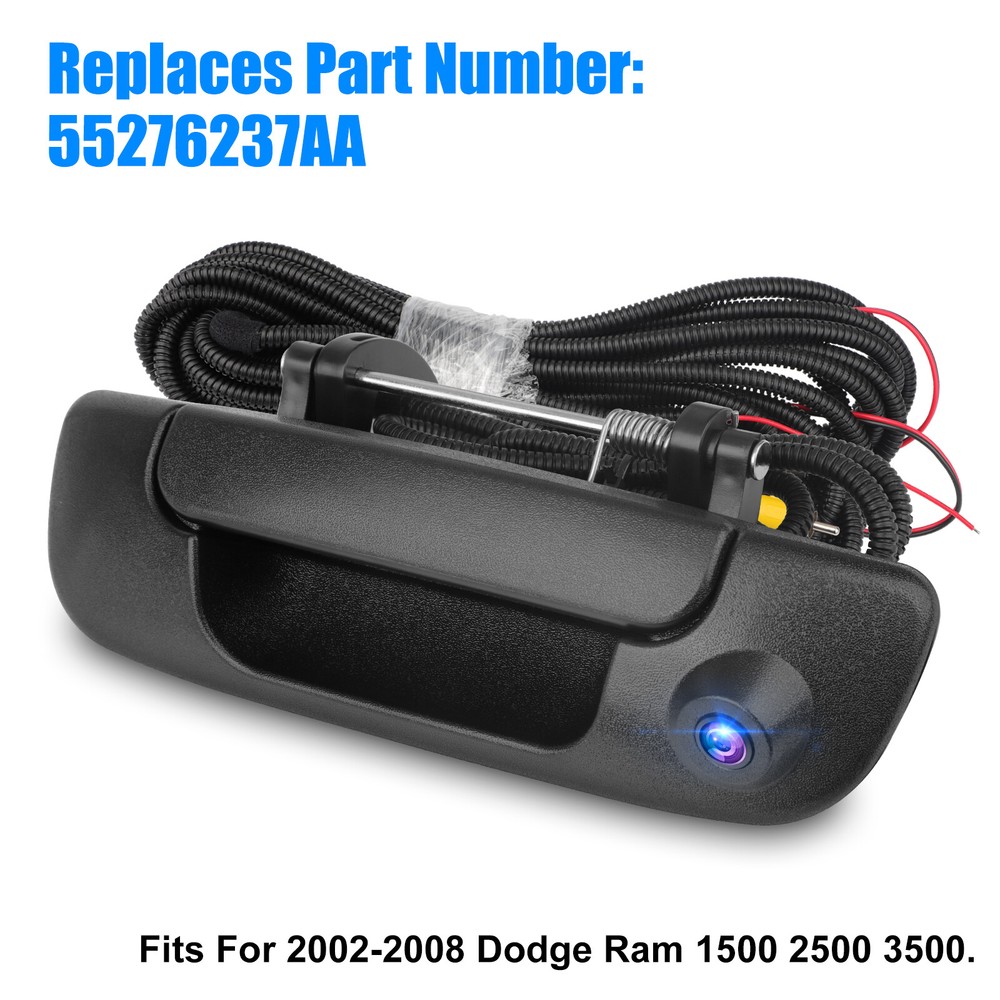 Tailgate Handle Rear View Backup Camera for Dodge RAM 1500 2500 3500 2002-2008