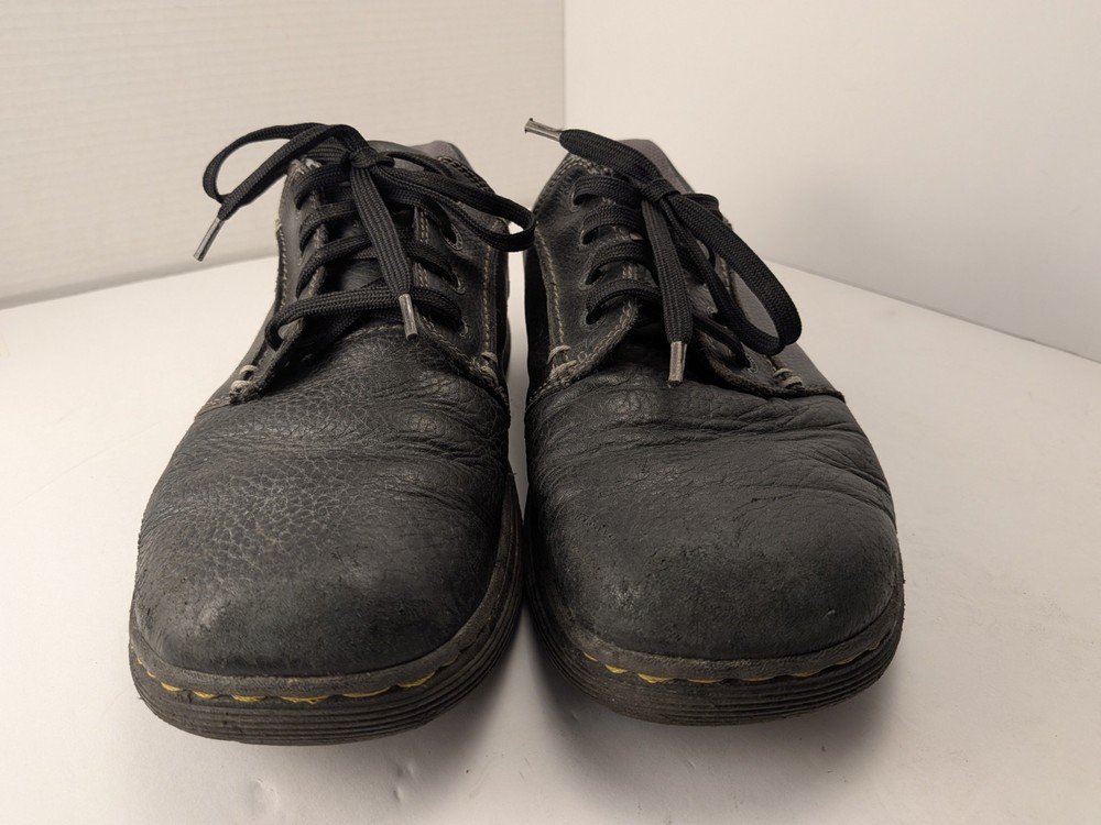 Dr Martens Rockland Men’s US 11 Black Leather Oxford Comfort Casual Shoes Low...