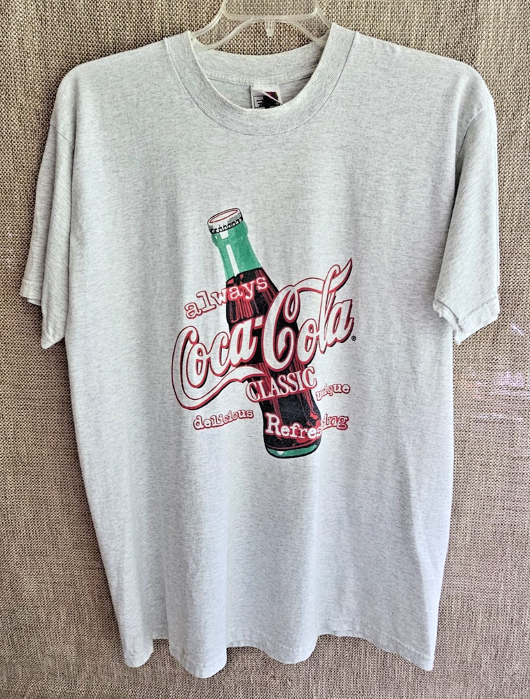 Always Coca Cola Classic Bottle Graphic Shirt Coke Bottle Logo Size XL