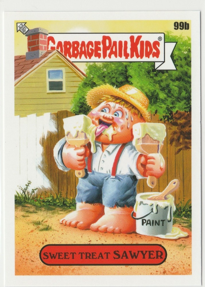 Sweet Treat Sawyer Garbage Pail Kids GPK 2022 Book Worms Trading Card