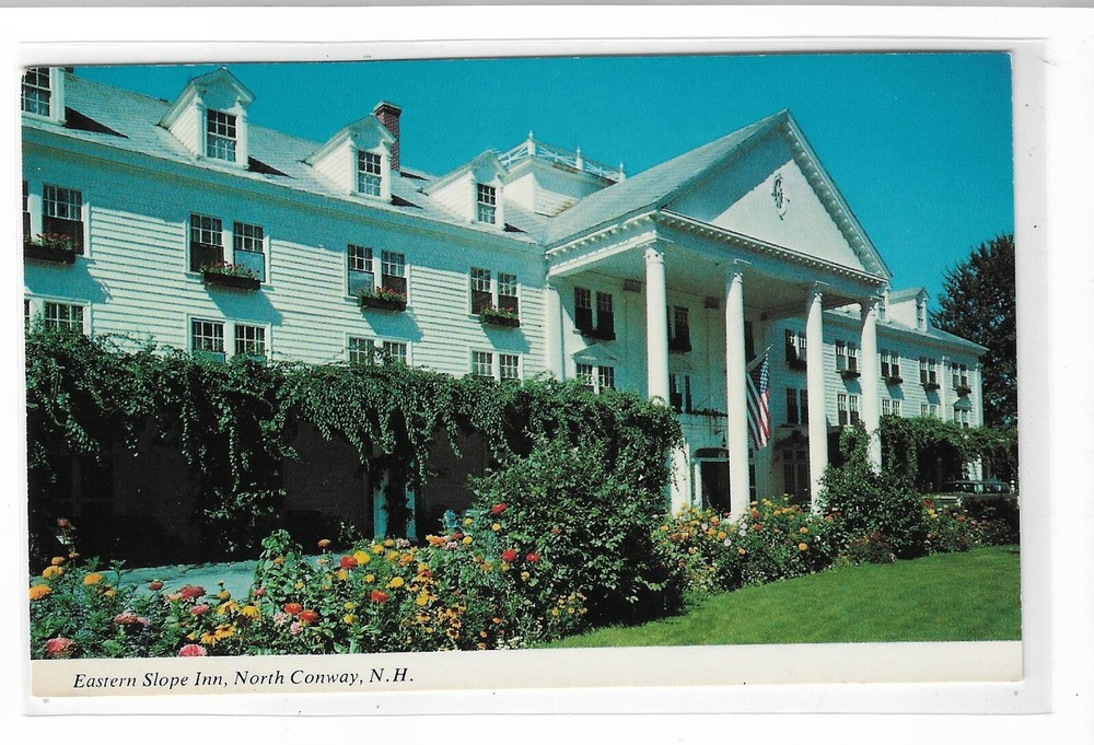 VTG Postcard Eastern Slope Inn, North Conway, NH in the White Mountains