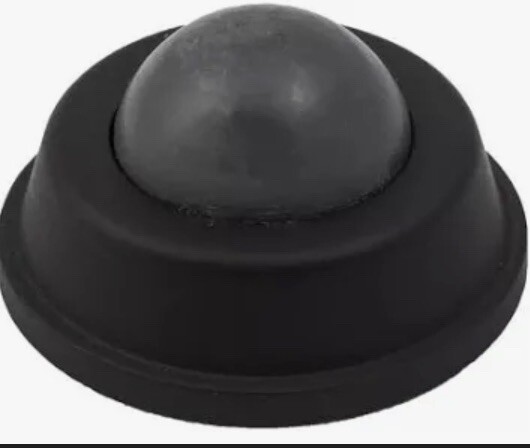 SURE-LOC DS12 Vintage Bronze Flush Wall Bumper Door Stop for 1