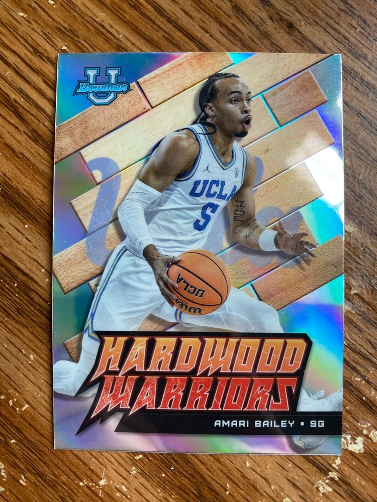 2022-23 Bowman's Best U University AMARI BAILEY HW-3 Hardwood Warriors Insert