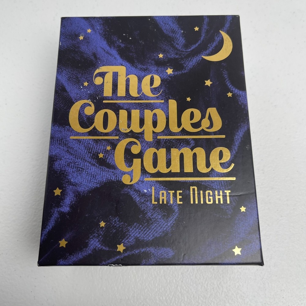 Dss Games The Couples Game Late Night Card Game 060125Gcp6 Open Box Complete
