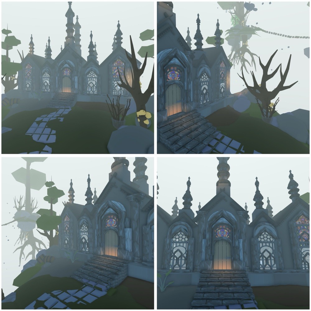 🏰 Gothic Cathedral Church Aesthetic Adopt Me House Home 🏰