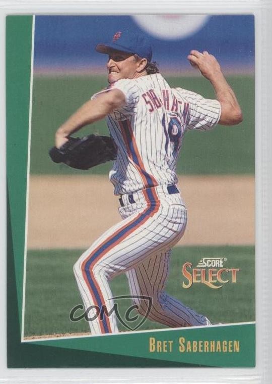 1993 Score Select Bret Saberhagen #123 0c4Fulfilled by COMC - World’s largest consignment service