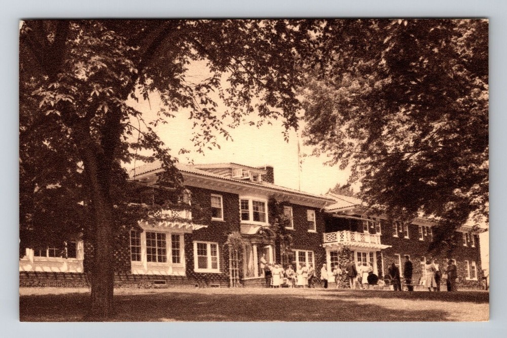 NY-New York, The IBM Homestead, Vintage Postcard