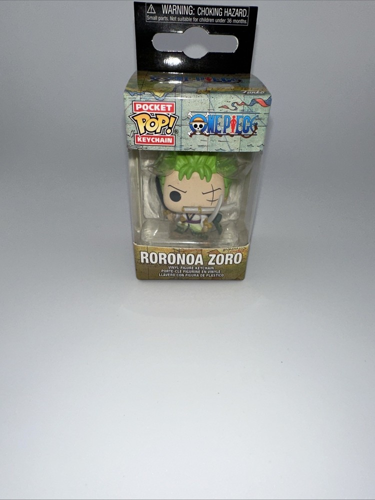 Funko Pocket Pop Keychain Roronoa Zoro One Piece Anime Figure