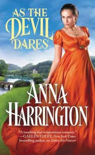 As the Devil Dares by Anna Harrington: Used