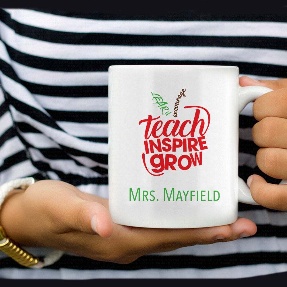 Personalized Teacher Coffee Mugs Teacher Mug Teacher Gift