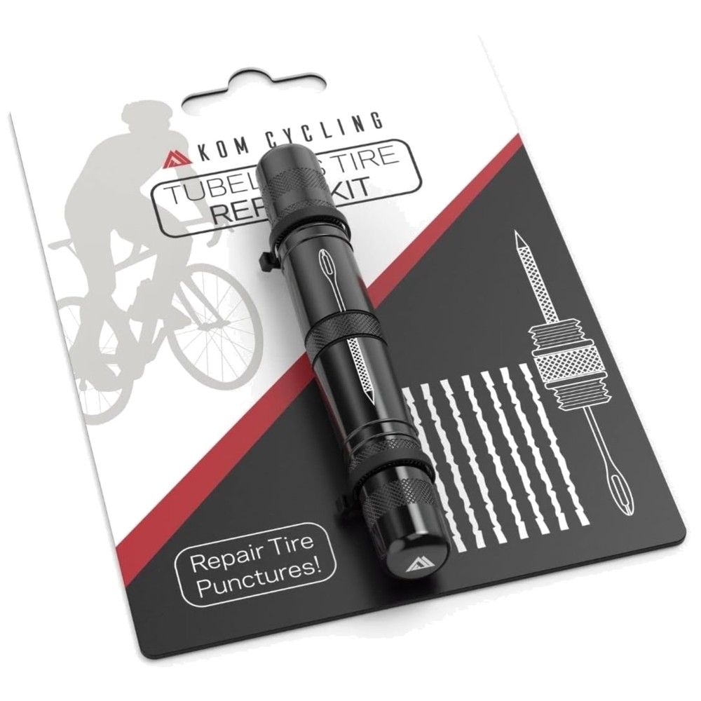 8-Color Ultra-Light Tubeless Bike Tire Repair Kit - Stylish & Compact