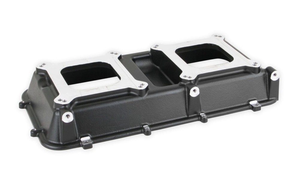 Holley 300-207BK Black Hi-Ram Intake Plenum Top for Corvette and Camaro Engines