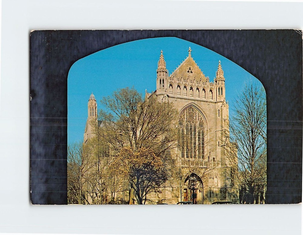 Postcard University Chapel Princeton University Princeton NJ USA