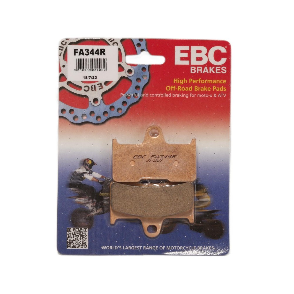 EBC FA344R R Heavy Duty Sintered Brake Pads for Quadzilla Z6 4x4 2010-2013