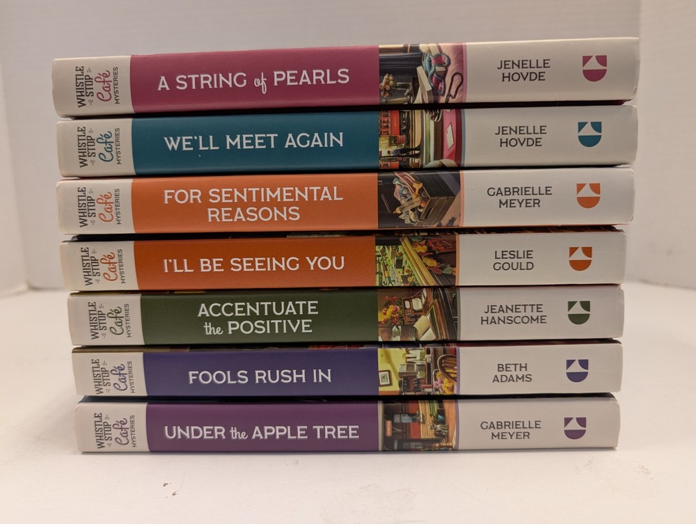 Whistle Stop Cafe Mysteries Hardcover Set Book Lot Of 7