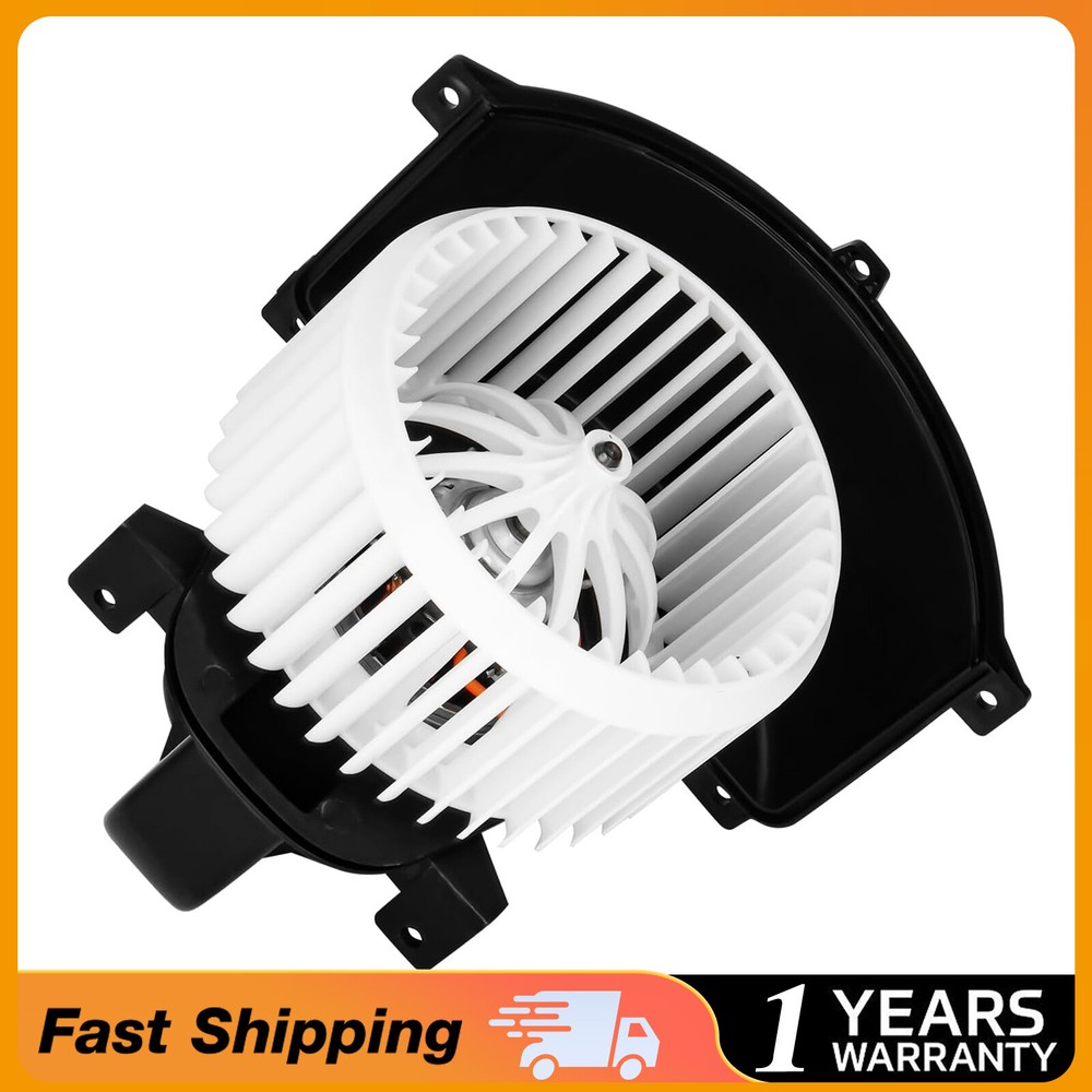 Front A/C Heater Blower Motor with Fan Cage For Audi Q7 Volkswagen VW Touareg
