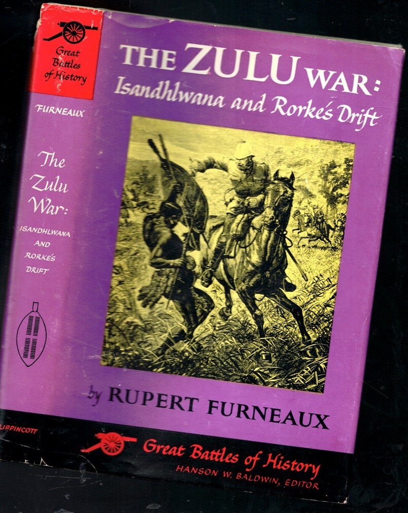 1963 Zulu Wars Isandhlwana Rorke's Drift Africa Illustrated Maps First Edition