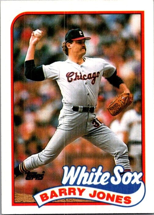 1989 Topps - Barry Jones #539