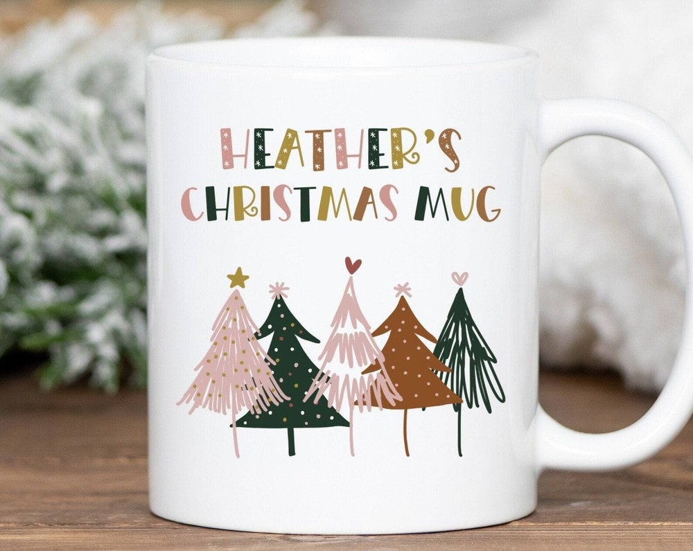 Personalized Christmas Mug Cute Christmas Coffee Mug Stocking Stuffer Secret