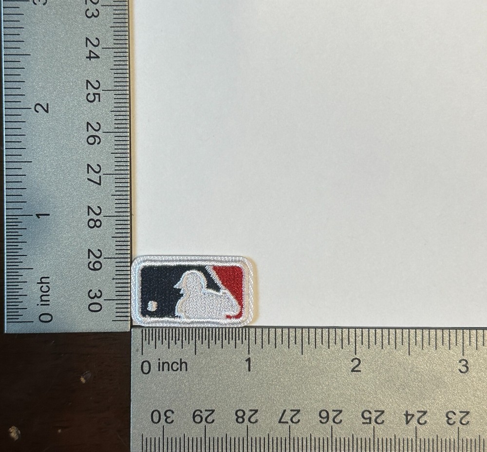 MLB LOGO-Embroidered Iron on PATCH MAJOR LEAGUE BASEBALL (SM SZ)