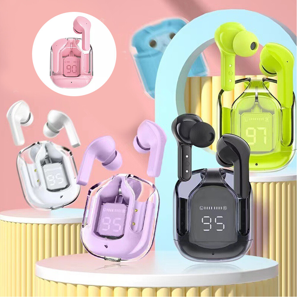 Wireless Headphone Stereo Sound Earbuds Bluetooth 5.3 Headsets Mic Built-in