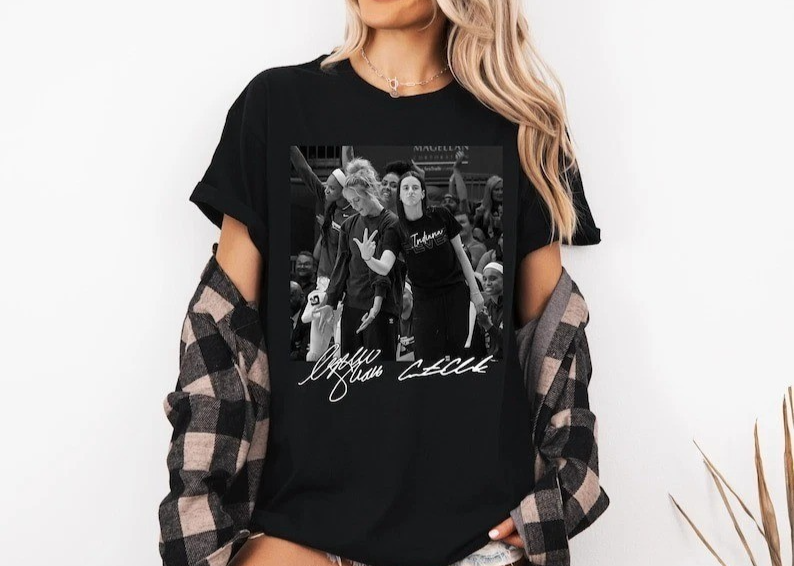 Sophie Cunningham x Caitlin Clark Shirt, Sophie And Caitlin Shirt