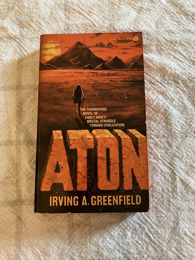 Aton By Irving A. Greenfield 1975 1st Printing Avon Paperback