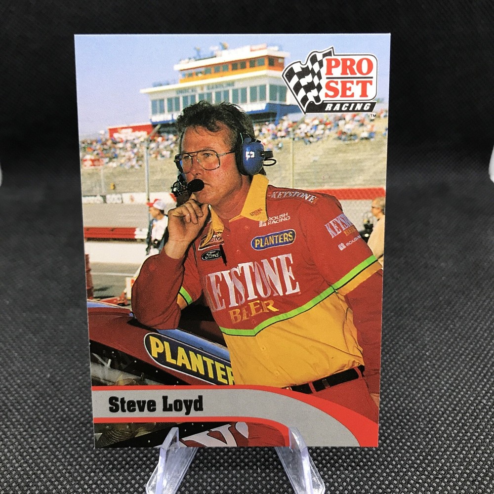 1992 Pro Set Winston Cup Racing Card #121 Steve Loyd NASCAR