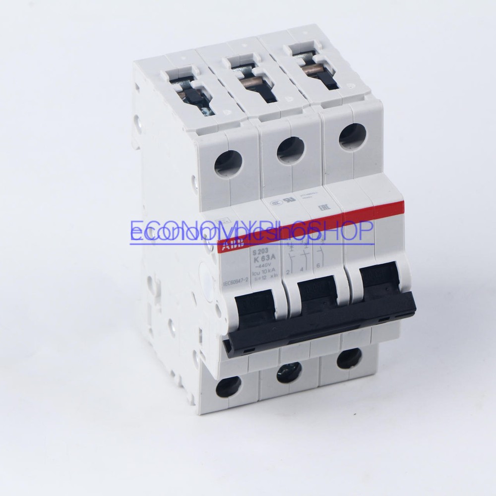 1PC ABB S203-K63 3P 63A circuit breakers New