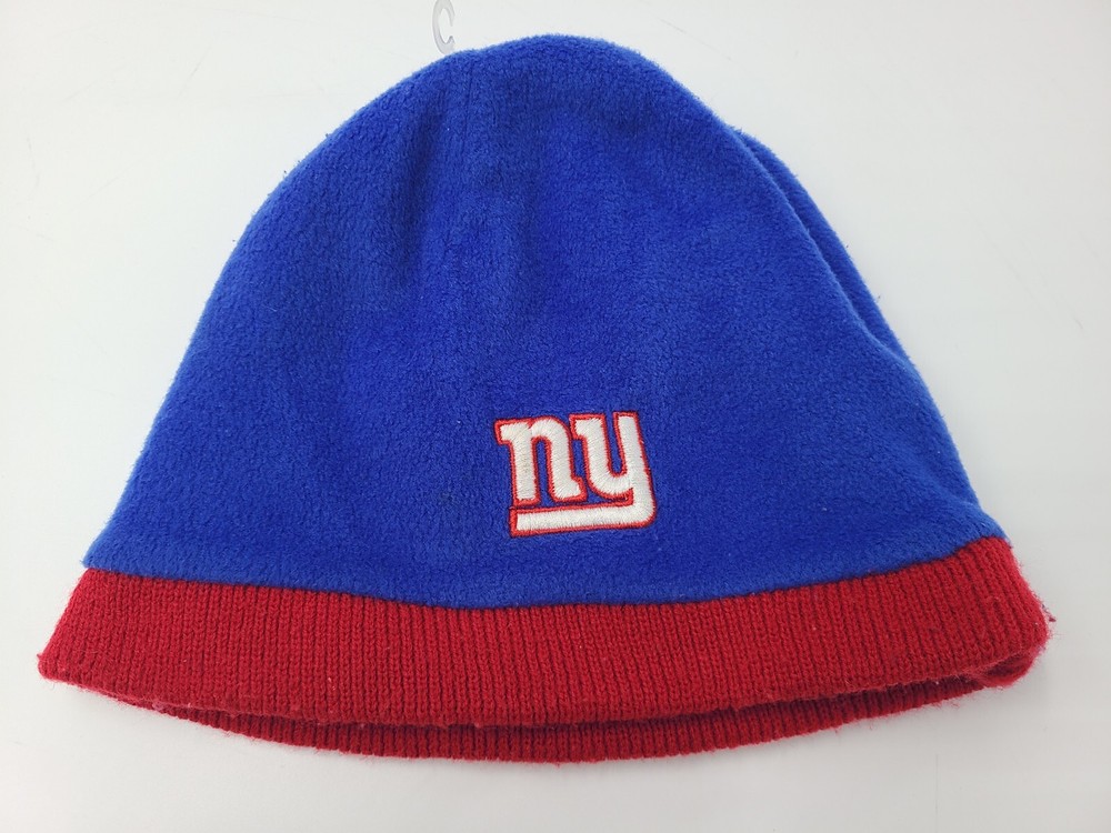 New York Giants NFL Beanie Winter Hat for Men Women Team Logo Blue Football Stocking Cap