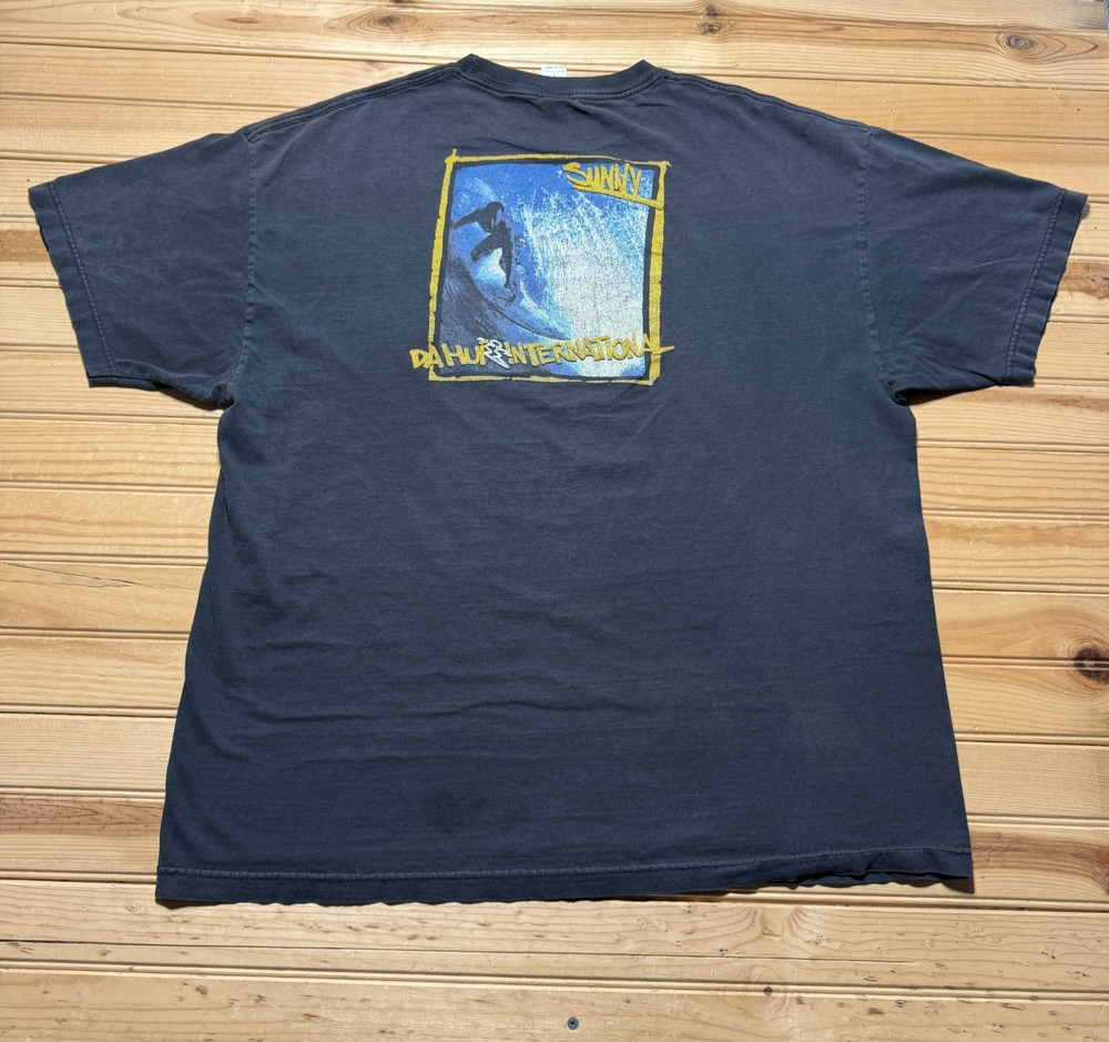 Vintage 90s Y2K DaHui International Sunny Garcia Hawaiian Surfer Shirt Size XXL