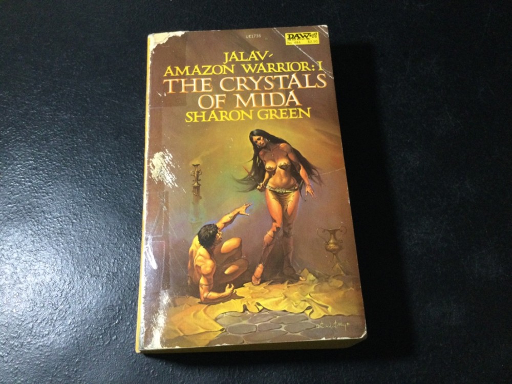 The Crystals of Mida by Sharon Green 1982 1st Paperback (Jalav #1)