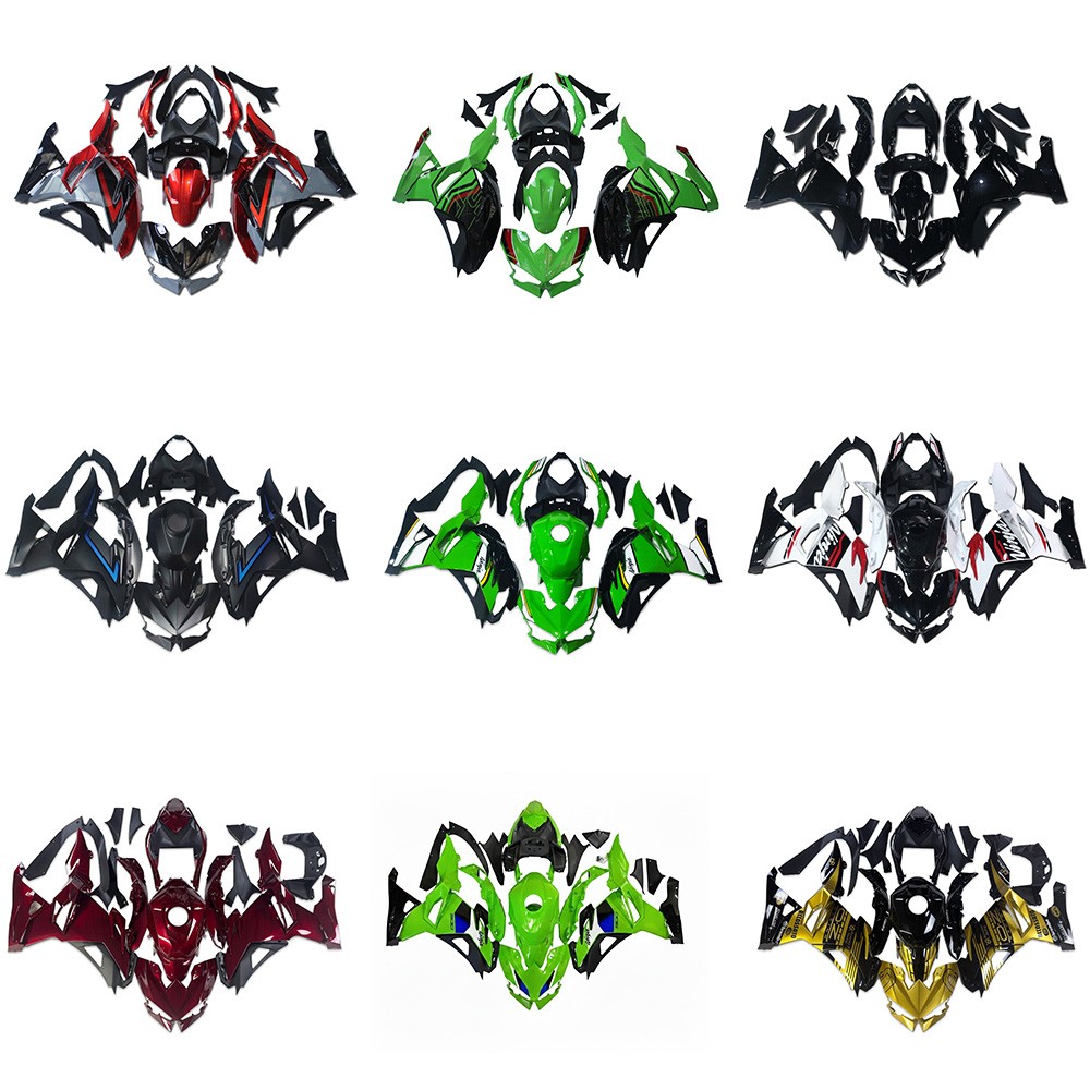 NTU ABS Injection Fairing Kit For 2024-2026 Kawasaki Ninja 500 Fairings Bodywork