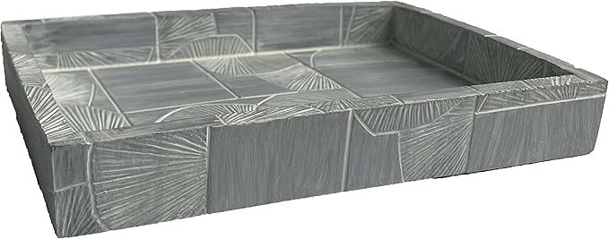 Sweet Home Collection Modern Soap Dish for Bathroom Decor