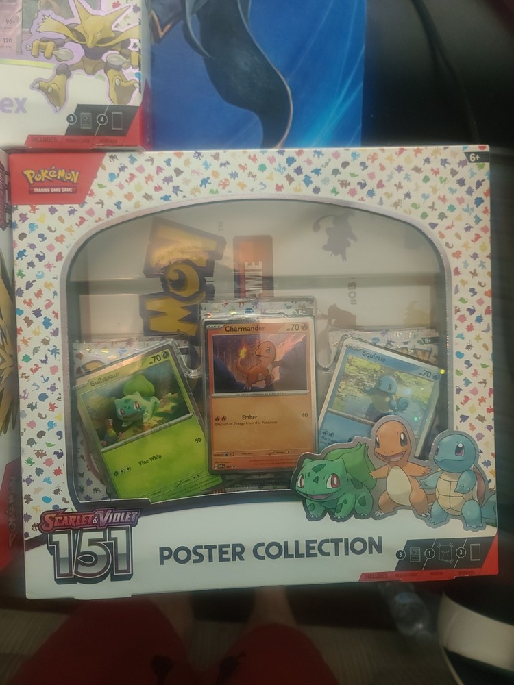 Pokemon TCG Scarlet and Violet 151 Poster Collection Box Sealed