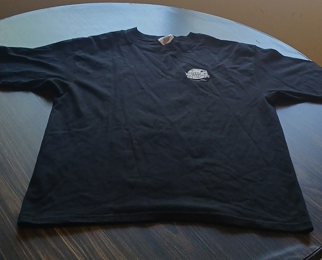 Planet Hollywood San Francisco Men's Graphic Print Cotton Knit T-Shirt Black XL