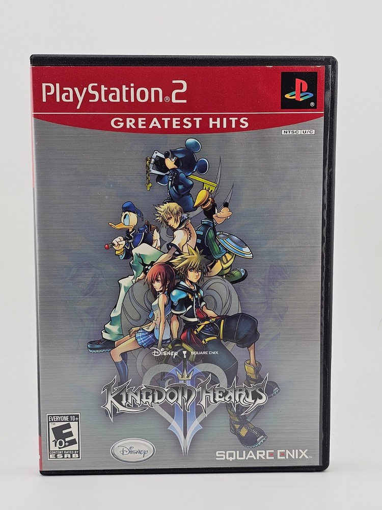 Sony Playstation 2 PS2 Disney Kingdom Hearts II CIB Cleaned & Tested