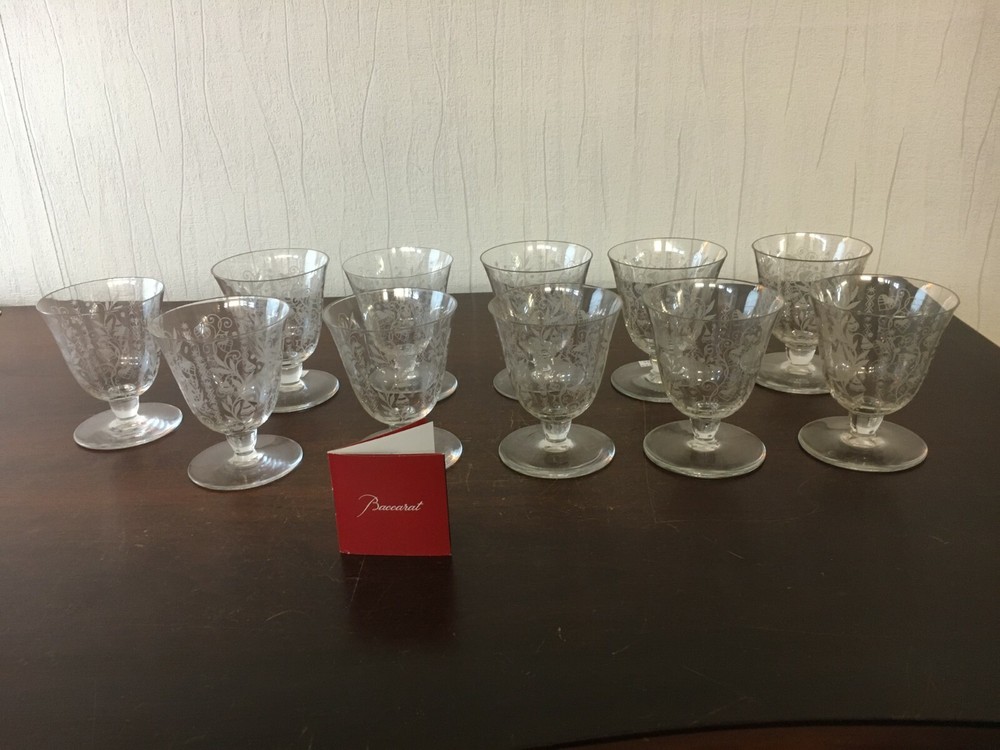 16 Red Wine Glasses Model Argentina In Baccarat Crystal (Price Per Unit)