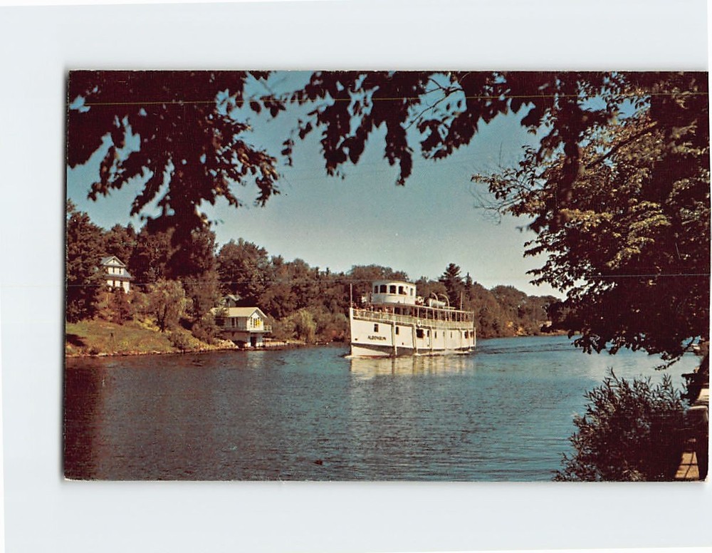 Postcard SS Algonquin Narrows Lake of Bays Ontario Canada