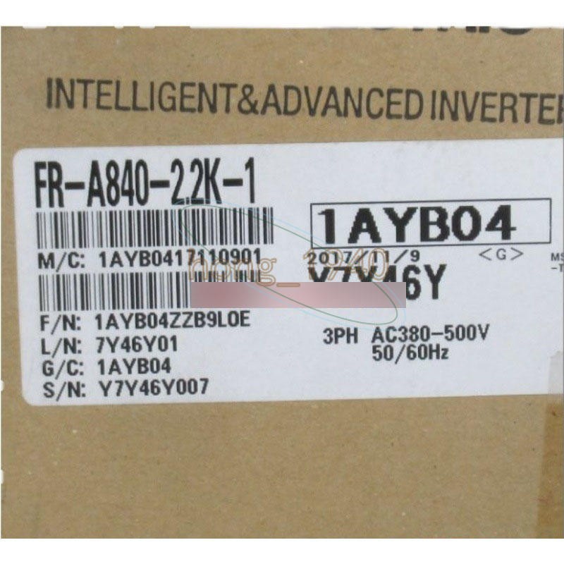 One New Mitsubishi Inverter Fr-A840-2.2K-1