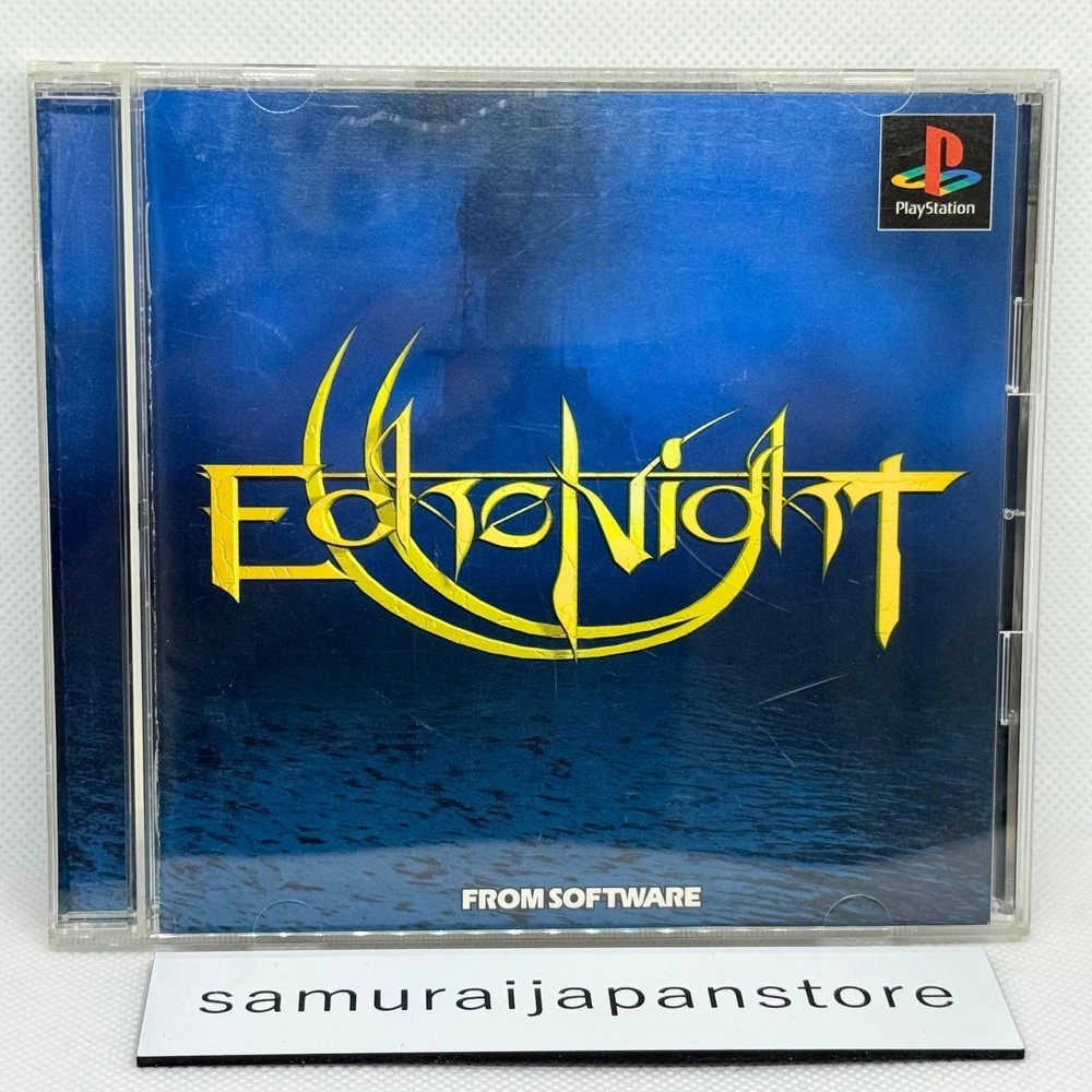 Echo Night PS1 PlayStation Used Tested Japanese ver with Case JP ver Horror Game
