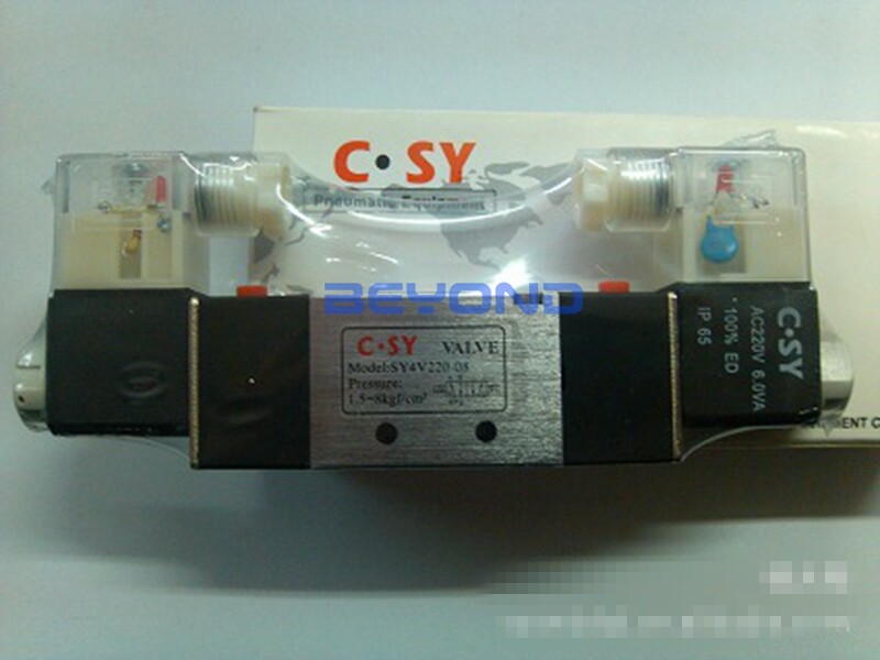 1PC New For C.SY Solenoid Valve SY4V220-08 DC12/24V AC110/220V
