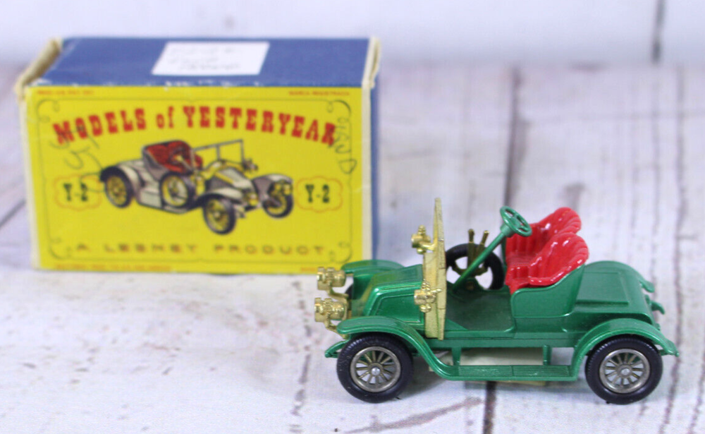 Matchbox Models of Yesteryear Y2 1911 Renault Made in England by Lesney w/ Box