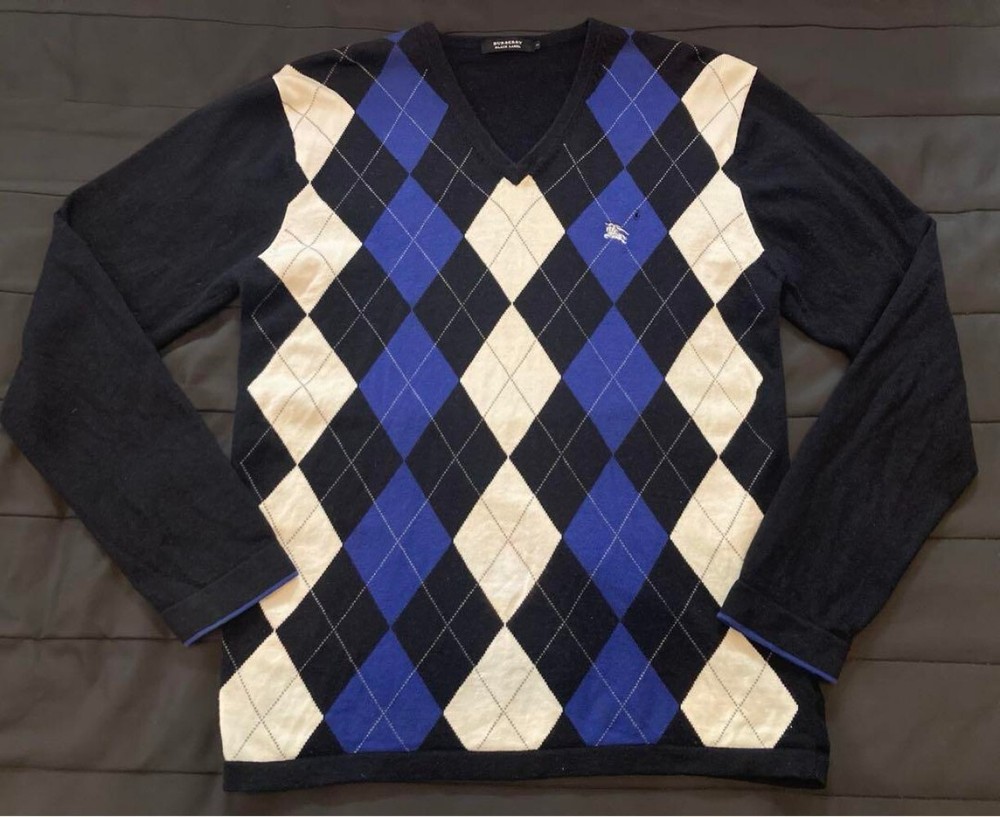 Burberry knit sweater Men's Fashion from Japan