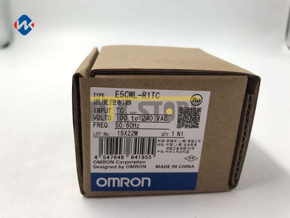 1PC Omron Brand New Temperature Controller E5CWL-R1TC 100-240VAC New In Box