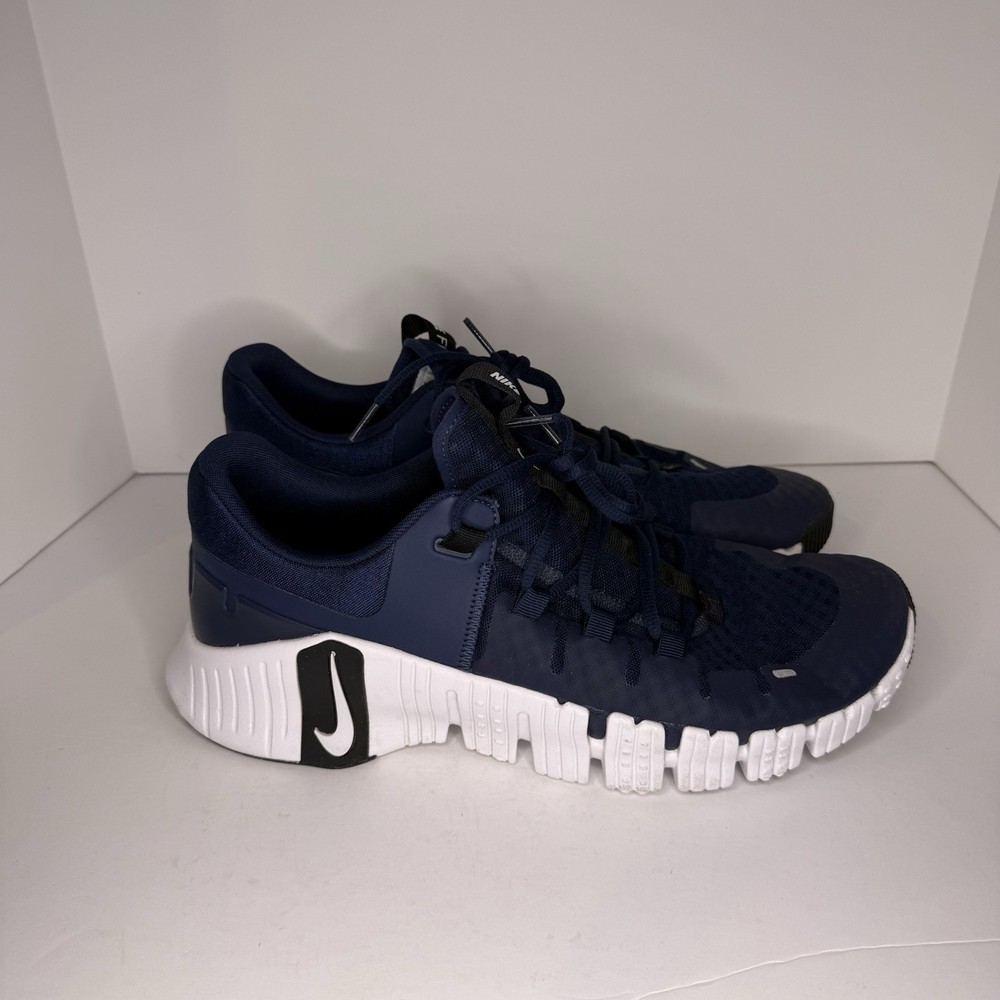 Nike Free Metcon 6 Mens 13 Training Shoes Midnight Navy Blue White FN6616-403