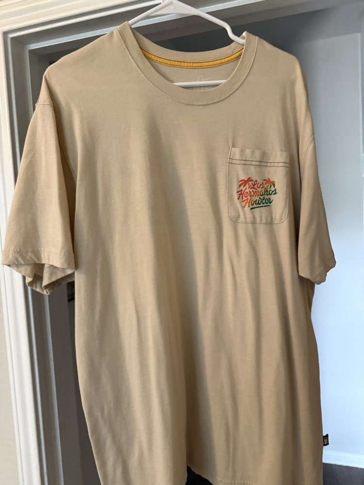 Howler Brothers Men's Short Sleeve T-Shirt Los Hermanos Size XL