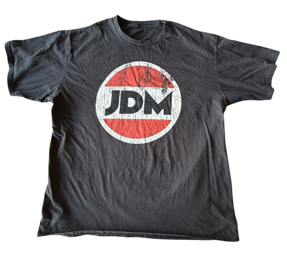 JDM Racing Logo T-shirt XL 90s Honda Acura Japanese Domestic Market